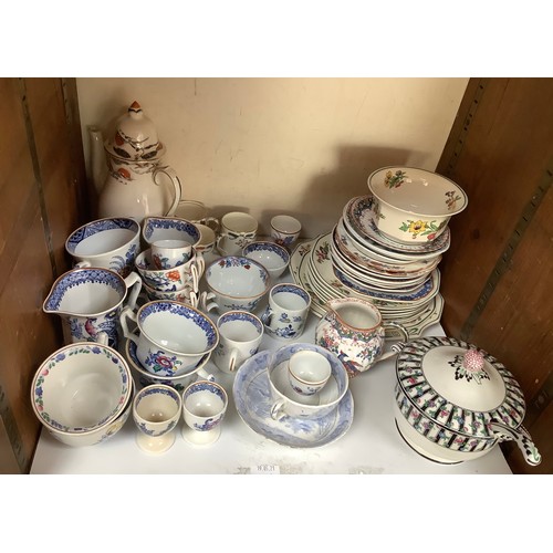 29 - SECTION 29, 30 and 31. A mixed collection of ceramic tableware's, predominantly Booths examples incl... 