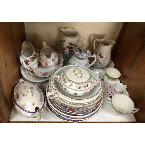 29 - SECTION 29, 30 and 31. A mixed collection of ceramic tableware's, predominantly Booths examples incl... 