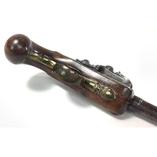 408 - An 18th Century 42-Bore Flintlock Pocket Pistol, by (John) Hurst, (Tower Hill, London 1760-1805), 4.... 