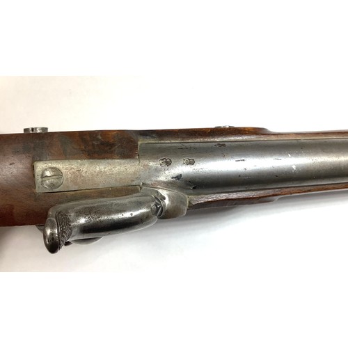 416 - Tower Armouries, London. A Sea Service 17 bore / .650 calibre single-shot percussion pistol, 8