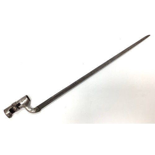 433 - An 1853 pattern three band .577 Enfield Tower percussion rifle with walnut stock, 39” barrel, lock-p... 