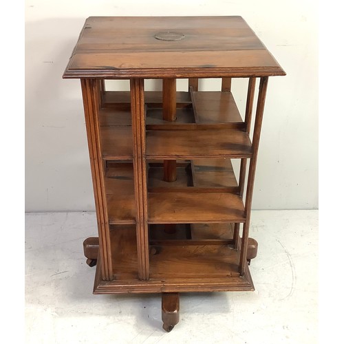 454 - HMS Foudroyant interest:  A revolving bookcase made from the salvaged timber from the 2nd HMS Foudro... 