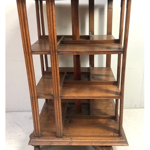 454 - HMS Foudroyant interest:  A revolving bookcase made from the salvaged timber from the 2nd HMS Foudro... 