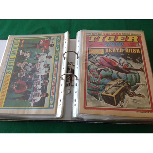 326 - A 'near complete' set of the 548 soccer comics from the Scorcher; Scorcher & Score; and Tiger and Sc... 