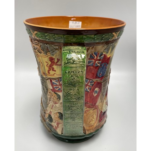 8 - A Royal Doulton twin-handled vase to commemorate the Coronation of George VI & Elizabeth May 1937, l... 