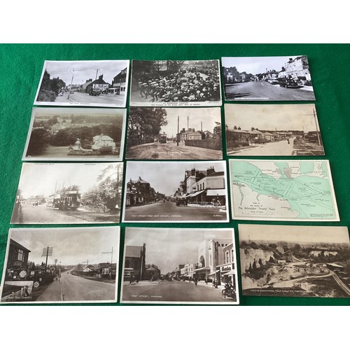 170 - Some 80 standard sized postcards, a few of Portsmouth – but mainly the surrounding area, including G... 