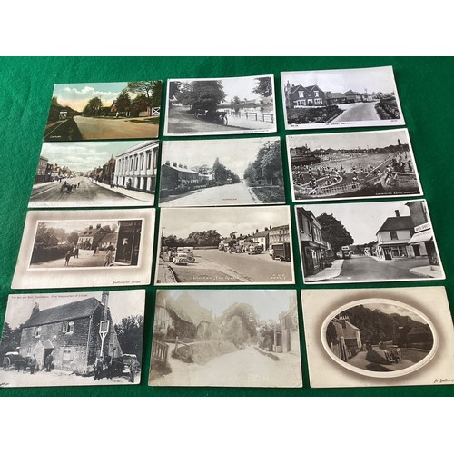 170 - Some 80 standard sized postcards, a few of Portsmouth – but mainly the surrounding area, including G... 