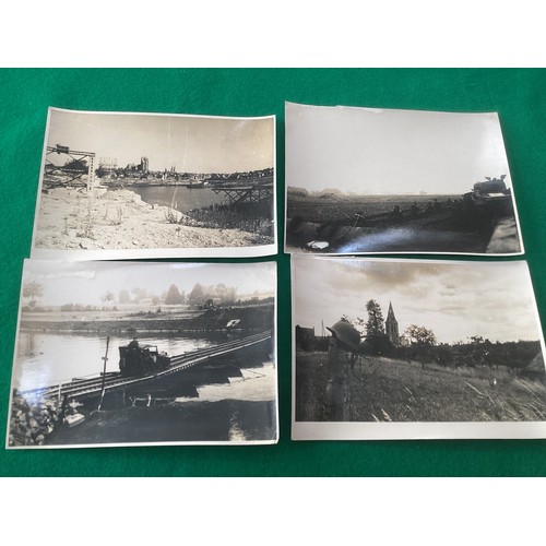 164 - Probably a unique collection of approximately 60 World War Two photographs of various sizes, which s... 