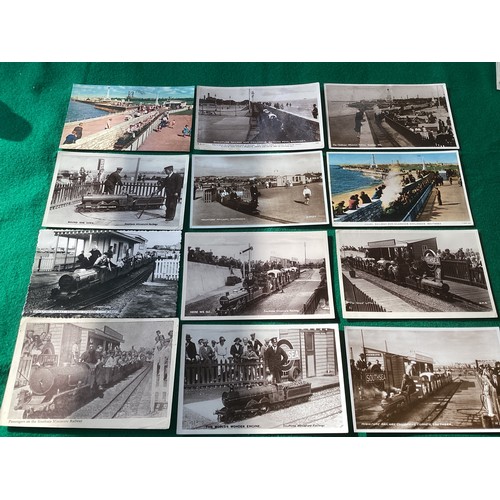 167 - A collection of approximately 60 standard-size postcards in good collectable condition of the miniat... 