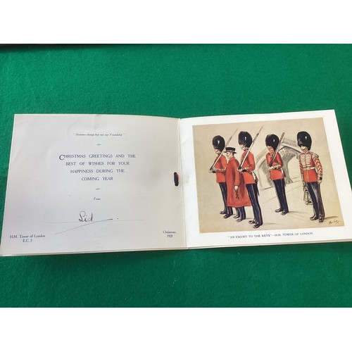 165 - A modern album containing two Royal Naval-related items to the Christmas Islands – a paper programme... 