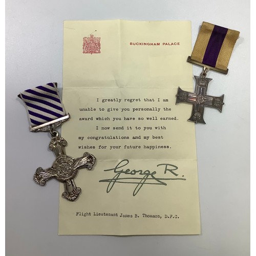 452 - A WW2 Distinguished Flying Cross in original fitted box, unnamed as issued, accompanied with the Buc... 