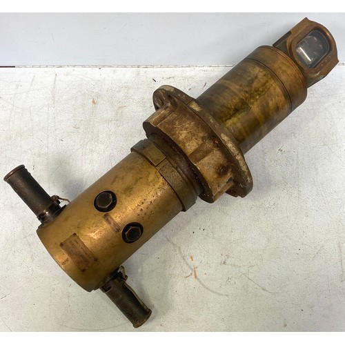 574 - A 1942 WWII Bar & Stroud X-Craft submarine night periscope Type CH65 No. 527. 75cm high. This item h... 