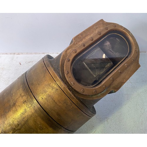 574 - A 1942 WWII Bar & Stroud X-Craft submarine night periscope Type CH65 No. 527. 75cm high. This item h... 