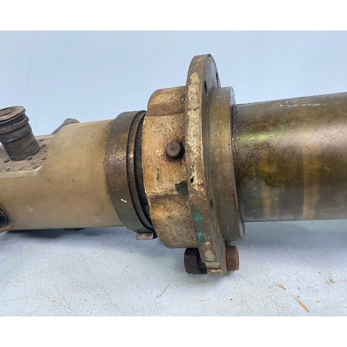 574 - A 1942 WWII Bar & Stroud X-Craft submarine night periscope Type CH65 No. 527. 75cm high. This item h... 