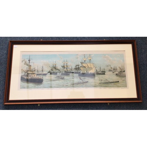 347 - A collection of assorted maritime and militaria related prints including a number of London Illustra... 