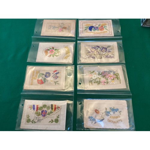 256 - More than 80 standard-size postcards in a small album or plastic sheets with a varied selection incl... 