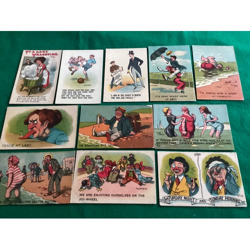 263 - A collection of approximately 300 Donald McGill postcards, including some early examples of his work... 