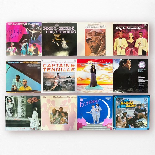 418 - A collection of thirty-four assorted 12” vinyl LPs, compilations and soundtrack records, to include,... 