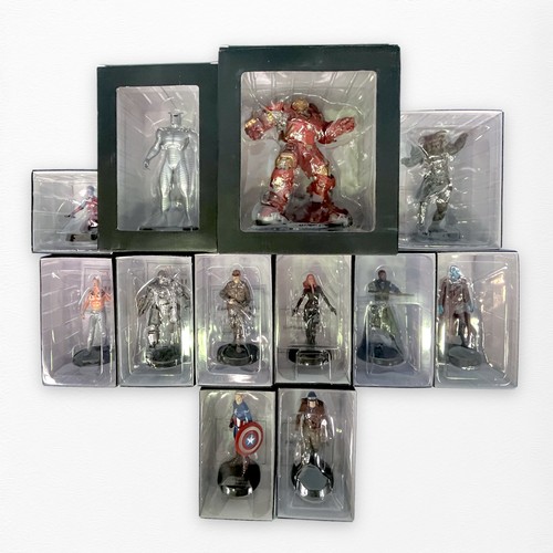 369 - Ninety-nine assorted Eaglemoss ‘Marvel Movie Collection’ boxed Marvel hand-painted collector’s figur... 