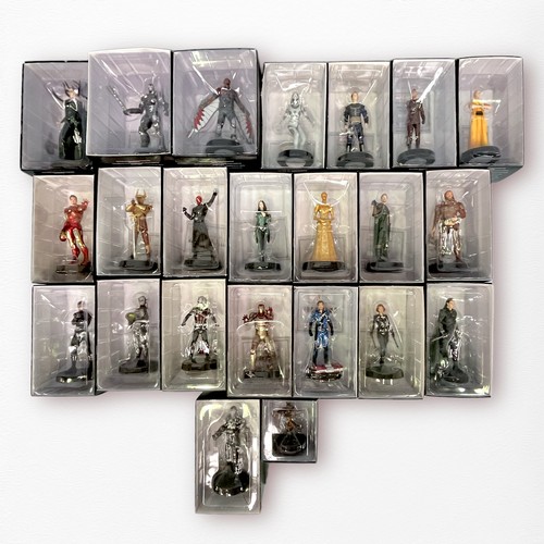 369 - Ninety-nine assorted Eaglemoss ‘Marvel Movie Collection’ boxed Marvel hand-painted collector’s figur... 