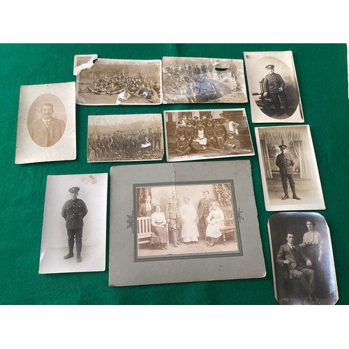 278 - As assortment of postcards, old greetings cards and ephemera – with World War One interest. This lot... 