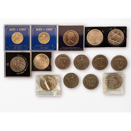 221 - Seven UK Annual Definitive proof Deluxe Sets, 1990, 1992 (x2), 1993, 1994, 1995, 1997, together with... 