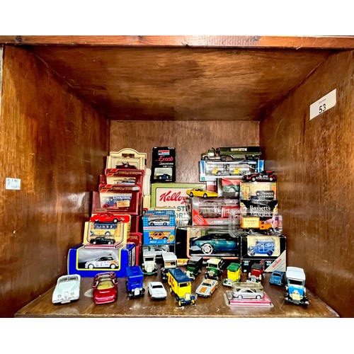 378 - Approximately 90 boxed and loose die-cast scale model vehicles by Corgi, Maisto, Matchbox, Models of... 