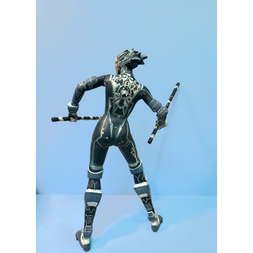 298 - Tron 2.0 Interest:  A lifesize composite standing figure of the female game bot 'Mecury,' in combat ... 