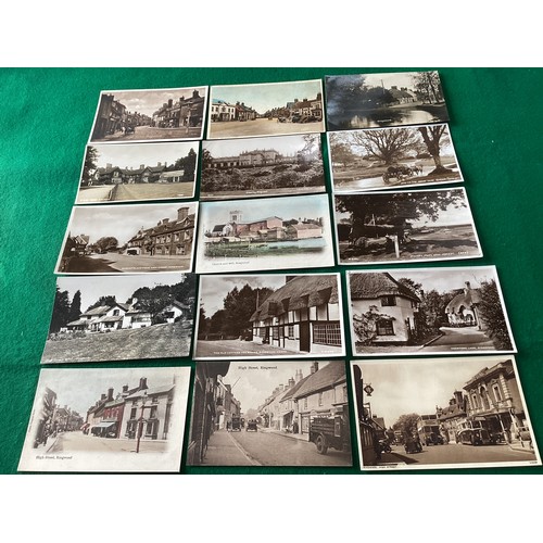 286 - A collection of more than 70 standard-size postcards of Ringwood and the surrounding area, including... 