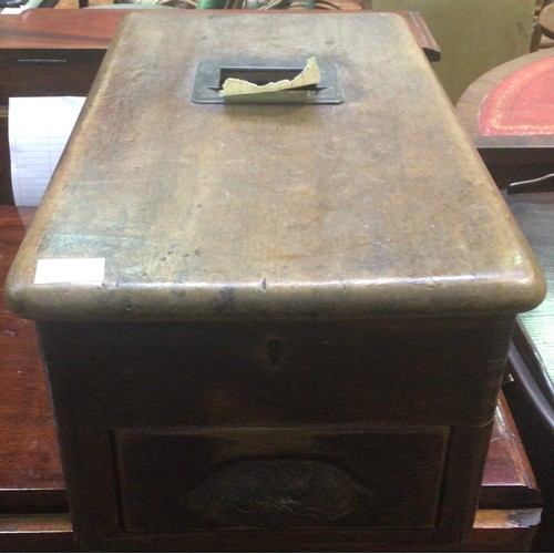 308 - A National Time Recorder Co Ltd clocking in machine, in oak case, 35 x 33cm, together with a vintage... 