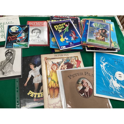 266 - Dozens of old theatre and stage programmes and related ephemera both loose in in albums – many devot... 