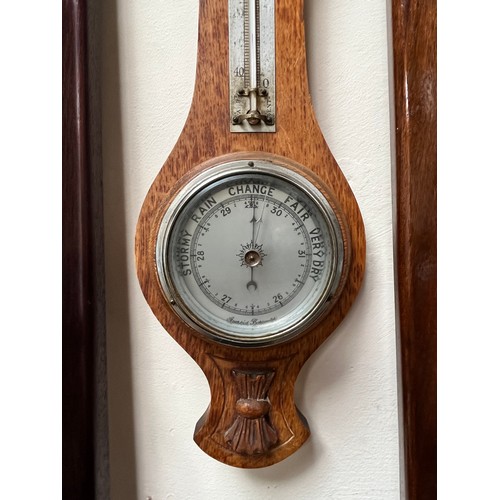 373 - Three various 20th century stick barometers, to include examples by Darton & Co Ltd, Watford, and Ca... 