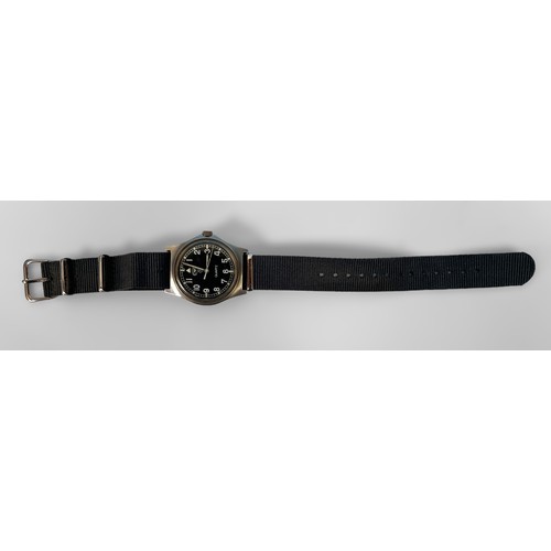 137 - A military issue CWC G10 ‘Semi Fat’ quartz stainless steel wristwatch, C.1984, probably series II, t... 