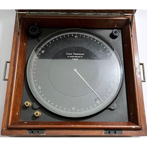 645 - A rare WWII Electro-Mechanical Torpedo Clock Timer, Manufactured by Charles Frodsham, 27 South Molto... 