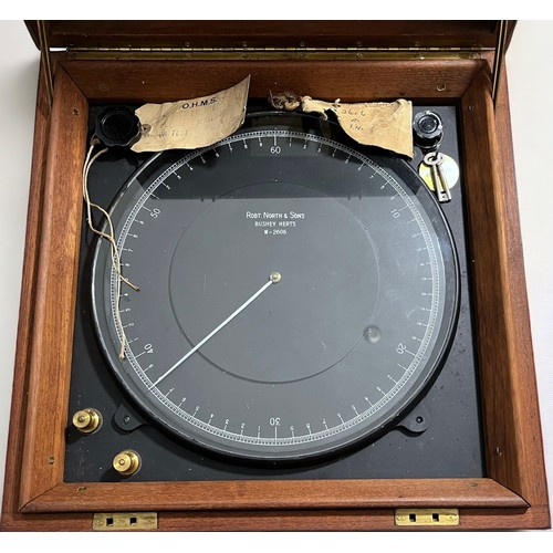 644 - A rare WWII Electro-Mechanical Torpedo Clock Timer, Manufactured by Robert North & Sons, Bushey, Her... 