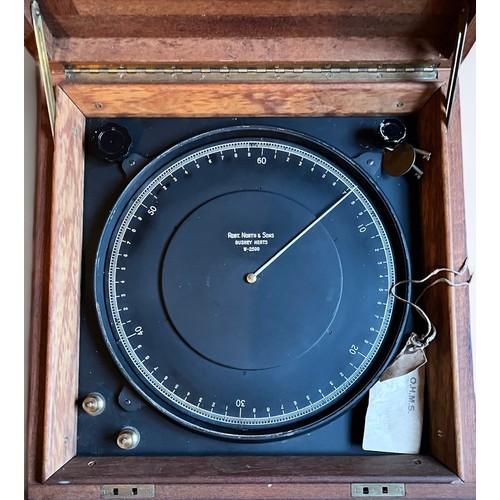 643 - A rare WWII Electro-Mechanical Torpedo Clock Timer, Manufactured by Robert North & Sons, Bushey, Her... 