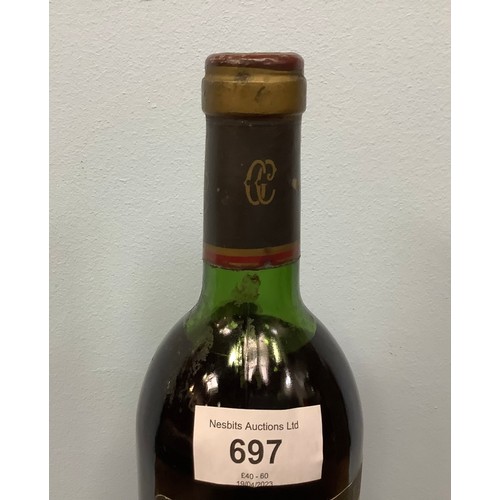 697 - One bottle of Chateau Gruaud Larose Grand Cru Classé, 1979, Cordier, Saint-Julien, 75cl