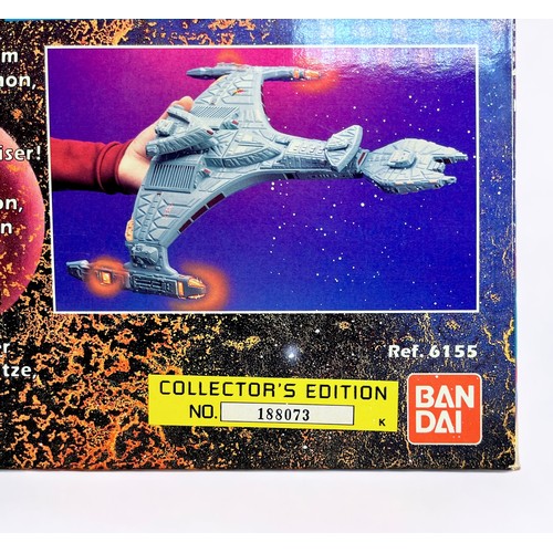 336 - Three Star Trek: The Next Generation boxed vehicle playsets with lights and sounds by Playmates and ... 