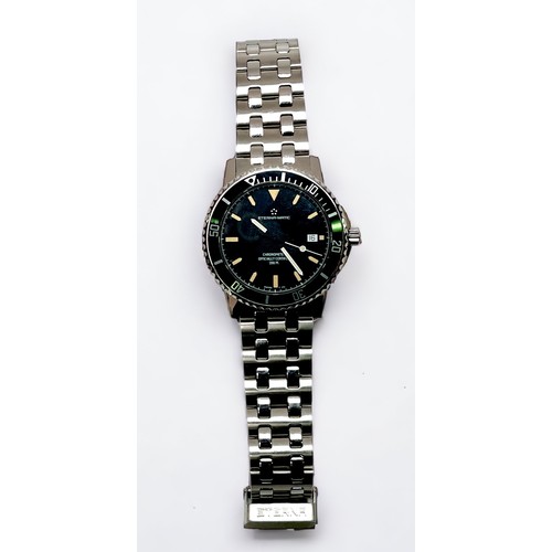 97 - A gents stainless steel Eterna-Matic Kontiki 200m water resistant automatic wristwatch, C.1990’s, th... 