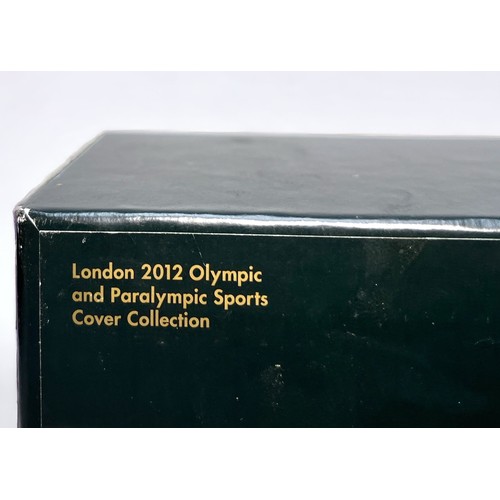 268 - A boxed London 2012 Olympic and Paralympic Sports Cover Collection, a limited edition set containing... 