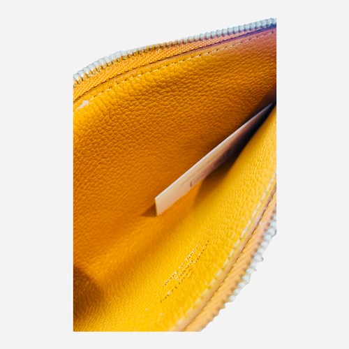 275A - A Louis Vuitton Sarah Monogram Empreinte leather portfolio wallet, saffron yellow colour, gold hardw... 