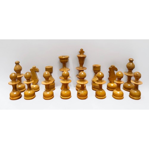 319 - Two various hand-made Chess/Draughts boards, each made from various burr-woods and hinged to provide... 