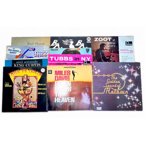 375 - Thirty-five assorted 12” vinyl LP and compilation records with particular jazz interest, comprising,... 