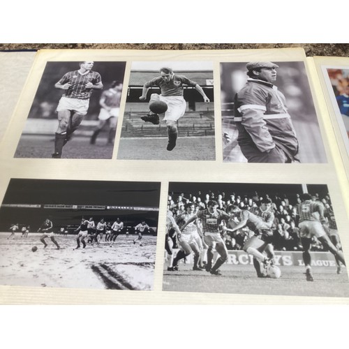 347 - An album containing approximately 120 6” x 4” photos of Portsmouth Football club ex-players and mana... 