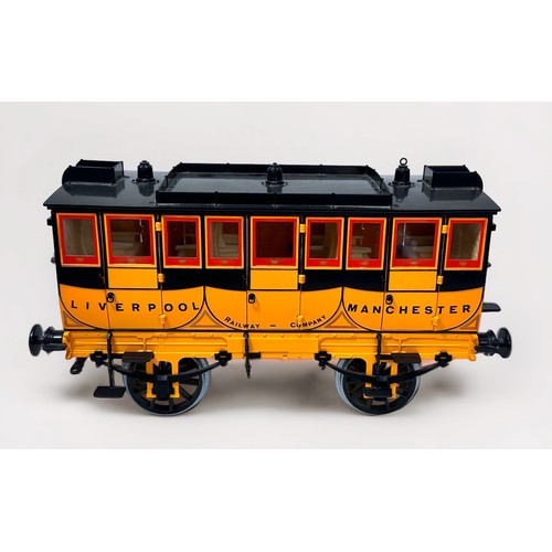 480 - A boxed Hornby Railways ‘Stephenson’s Rocket’ G100 Real Steam Train Set, locomotive and tender, 3½ i... 