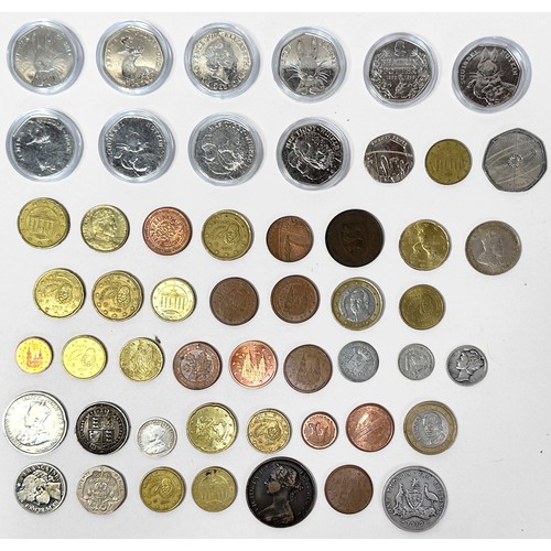 263 - A good collection of 15 assorted cased Royal Mint silver one pound coins including a ‘Designing the ... 