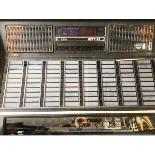 348 - NSM CITY 2 JUKEBOX. A NSM City II Jukebox, in production between 984 and 1987. An original early 80'... 