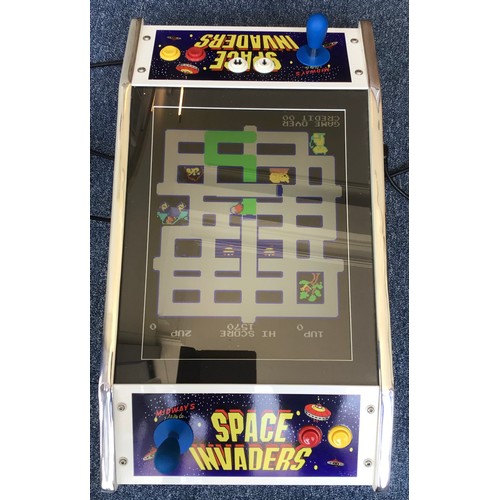 349 - A table-top arcade game by Medways / G. Bally & Co,  with 60 games including: Space Invaders, Pac Ma... 