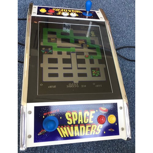 349 - A table-top arcade game by Medways / G. Bally & Co,  with 60 games including: Space Invaders, Pac Ma... 