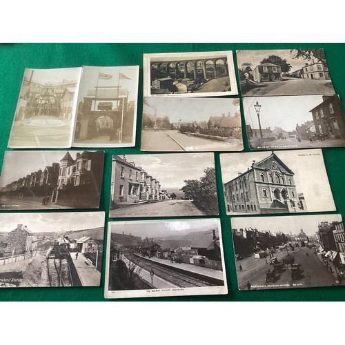 247 - A batch of old and modern postcards (see 2nd photo for the stand-out ones), also some non-postcard g... 